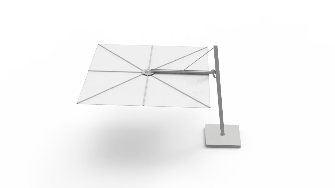 Parasol Versa PX carré 3 m