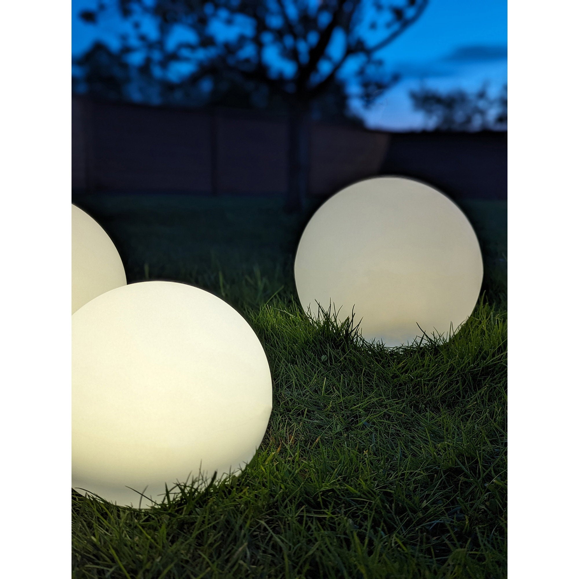 Lot de 3 lampes LIFTON solaires rechargeables IP44 – vue 4