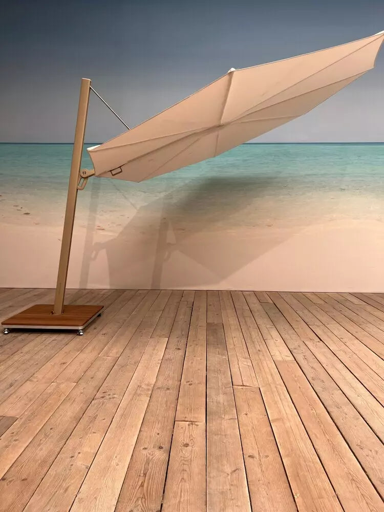Parasol Versa UX Latte rond 3.5 m avec toile