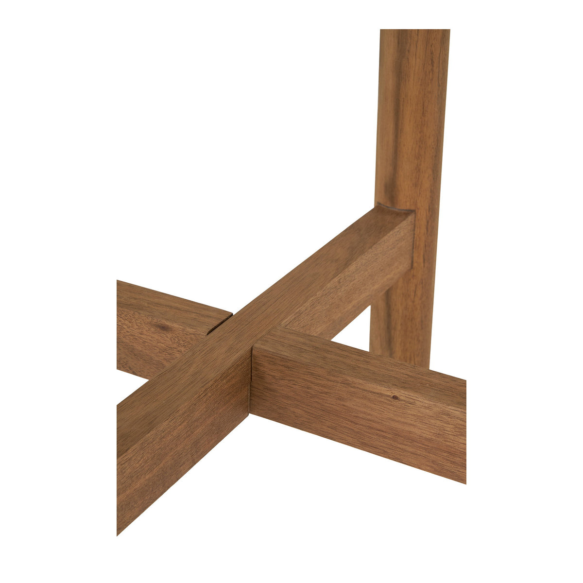 Table d’appoint TERRACINA en acacia et terrazzo Ø37 cm – vue 4