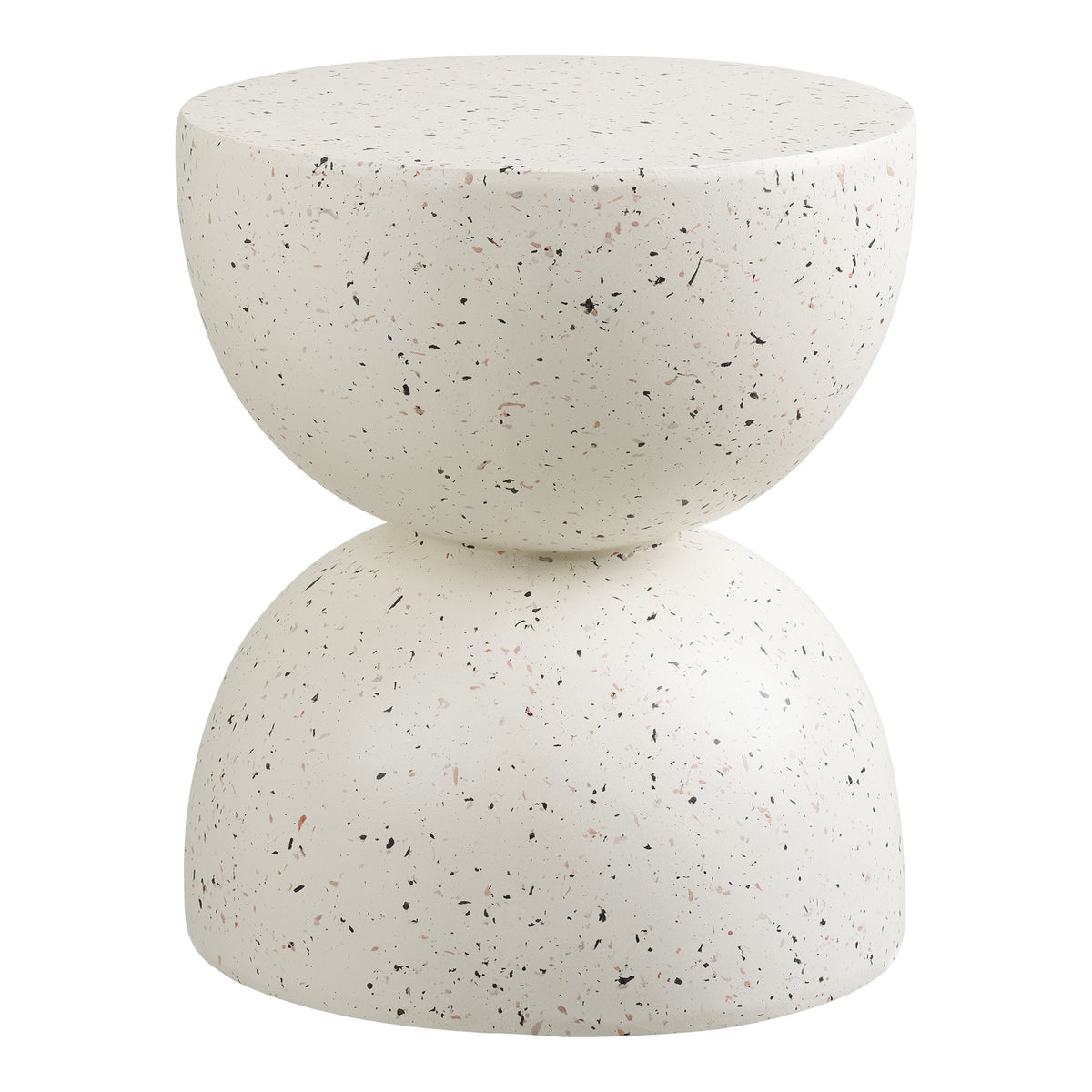 Table d’appoint BONITA effet terrazzo Ø40 cm