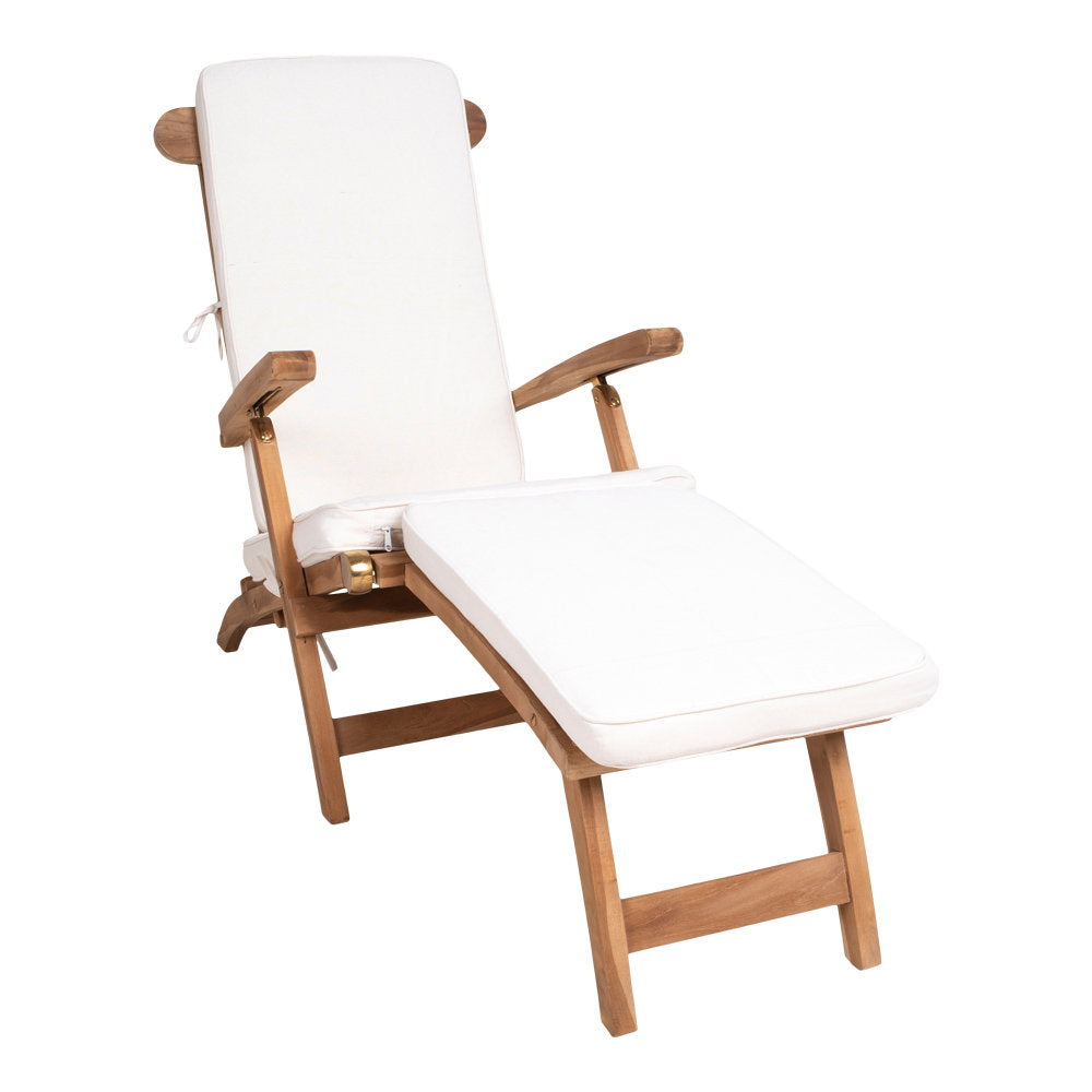 Coussin ARRECIFE blanc pour chilienne – vue complémentaire
