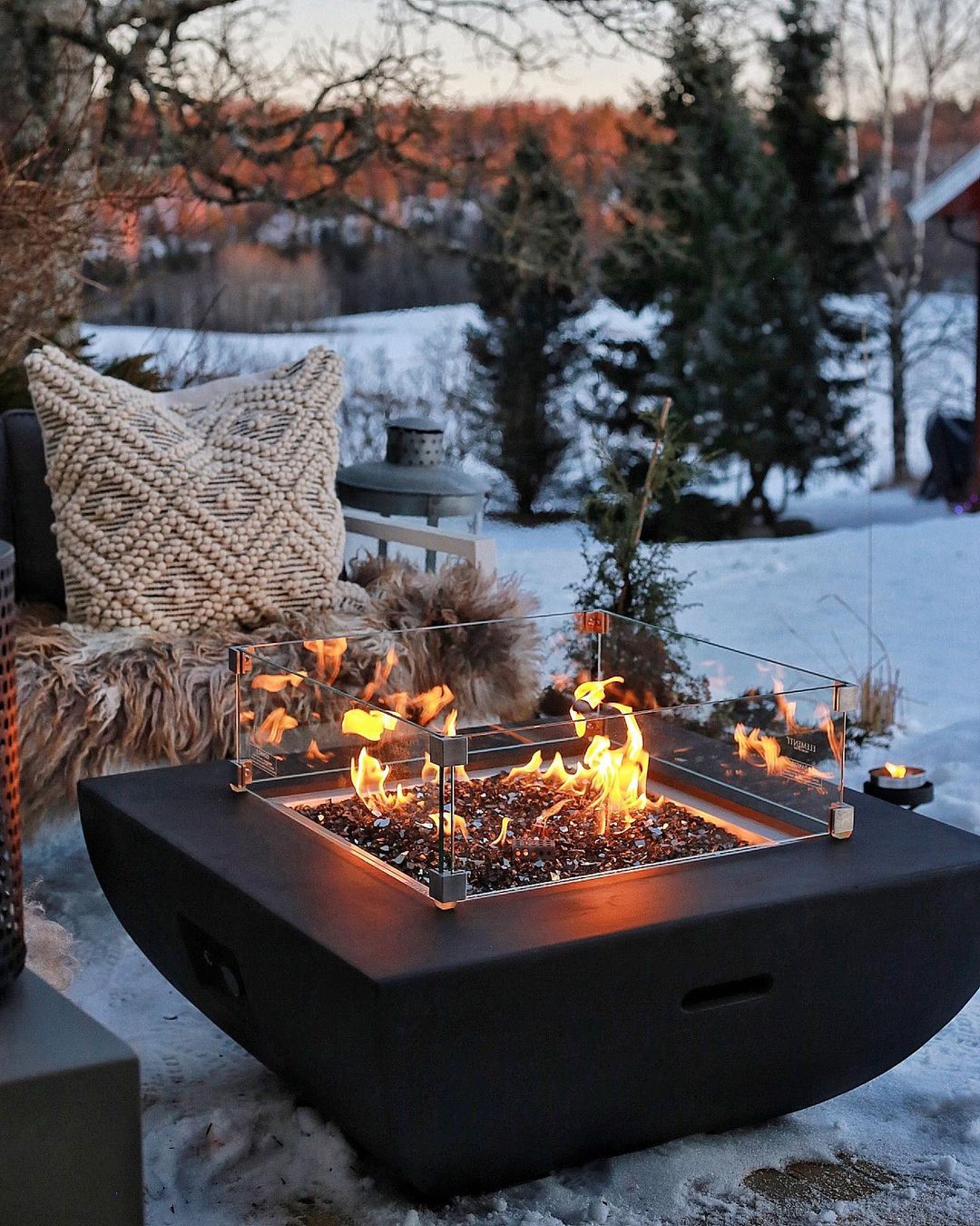 Table Braséro AURORA