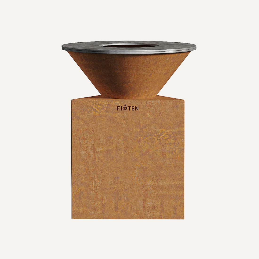 Brasero plancha Ellipse 80 – Cuisson au feu de bois pour 6 personnes.