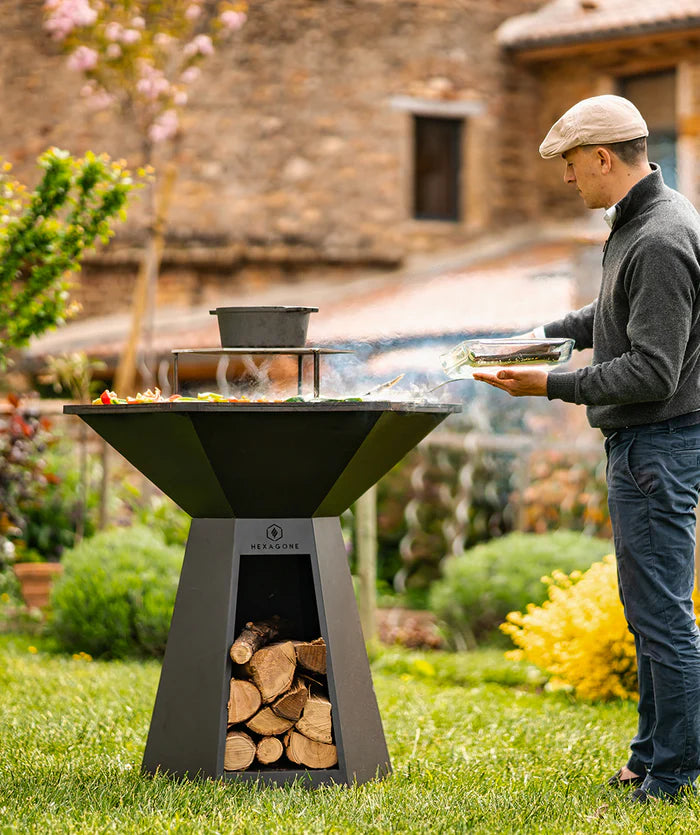 Brasero-Plancha Agape Corten 85