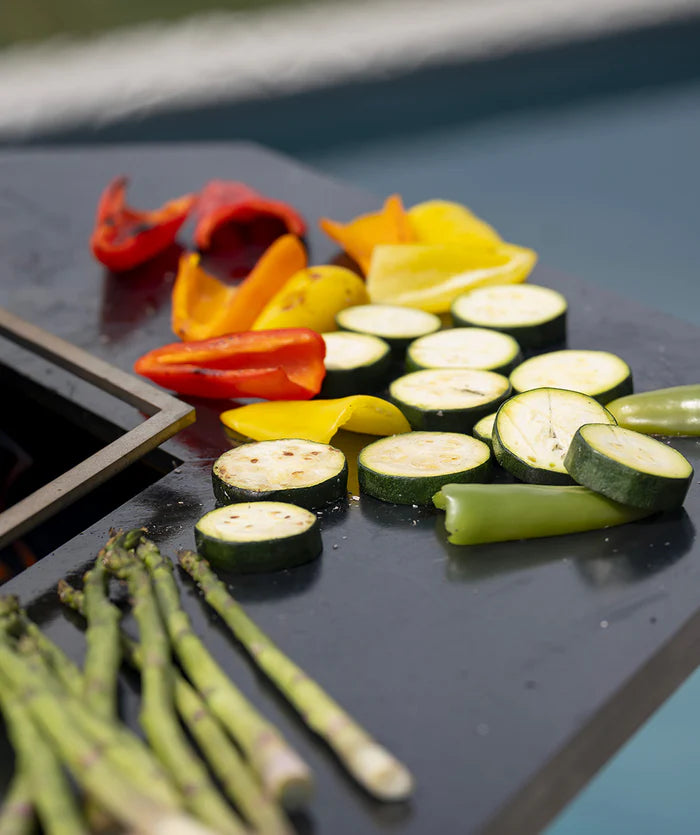 Brasero-Plancha Agape Noir 85