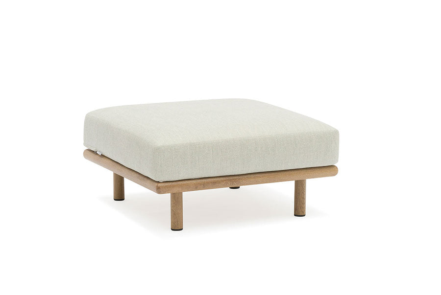 Ottoman extérieur PLAY – ALU Oak