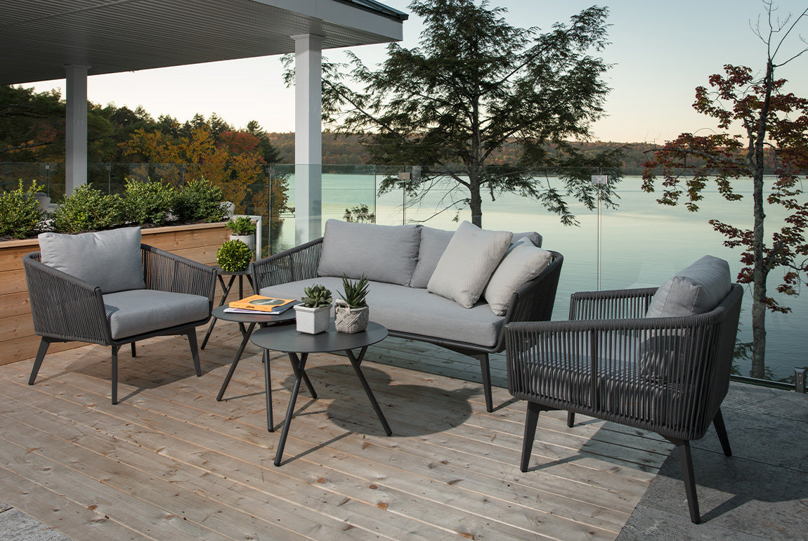 Fauteuil extérieur DIVA – Anthracite