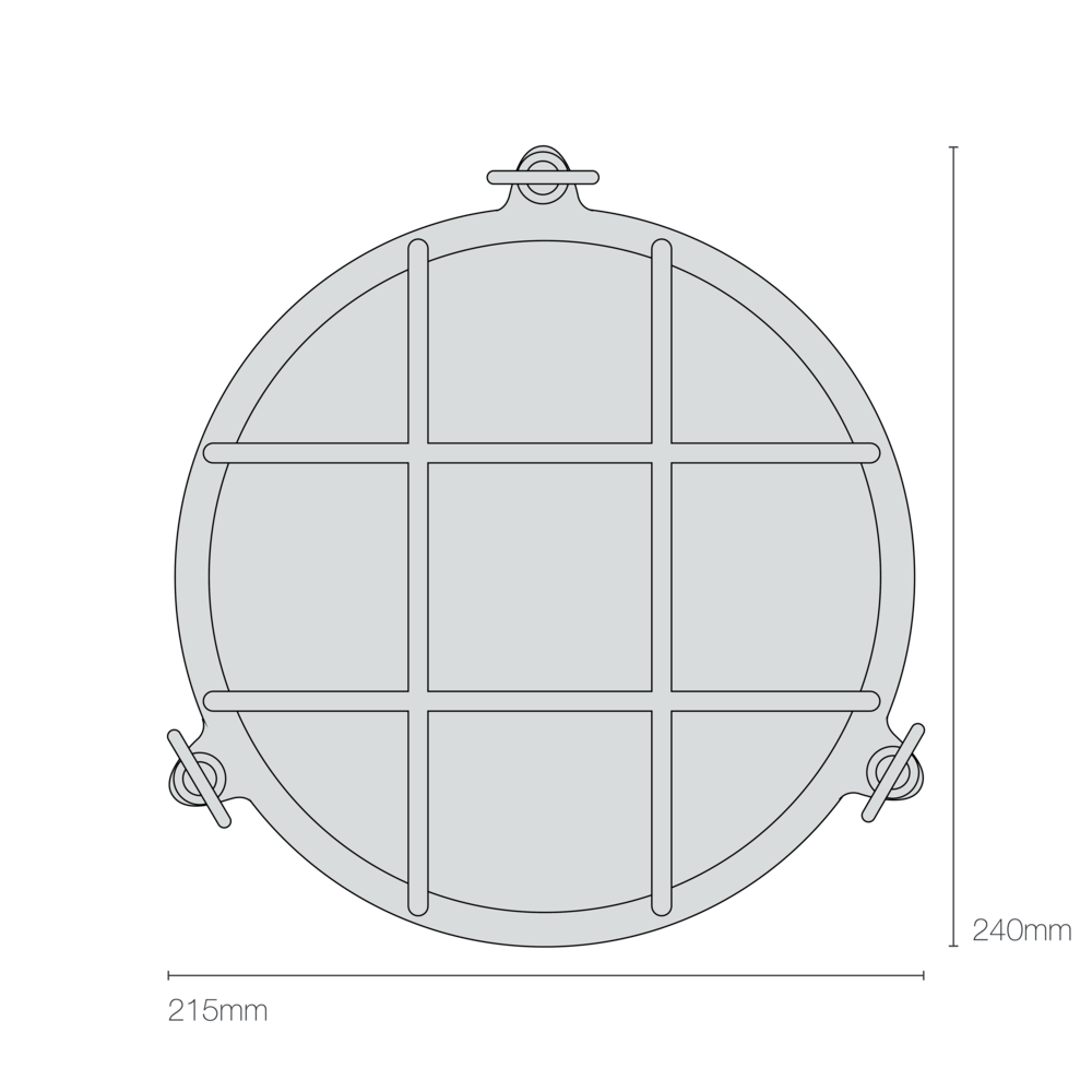 Hublot en Laiton 7027