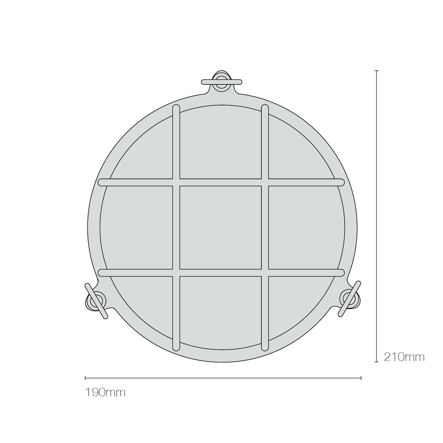 Hublot en Laiton 7028