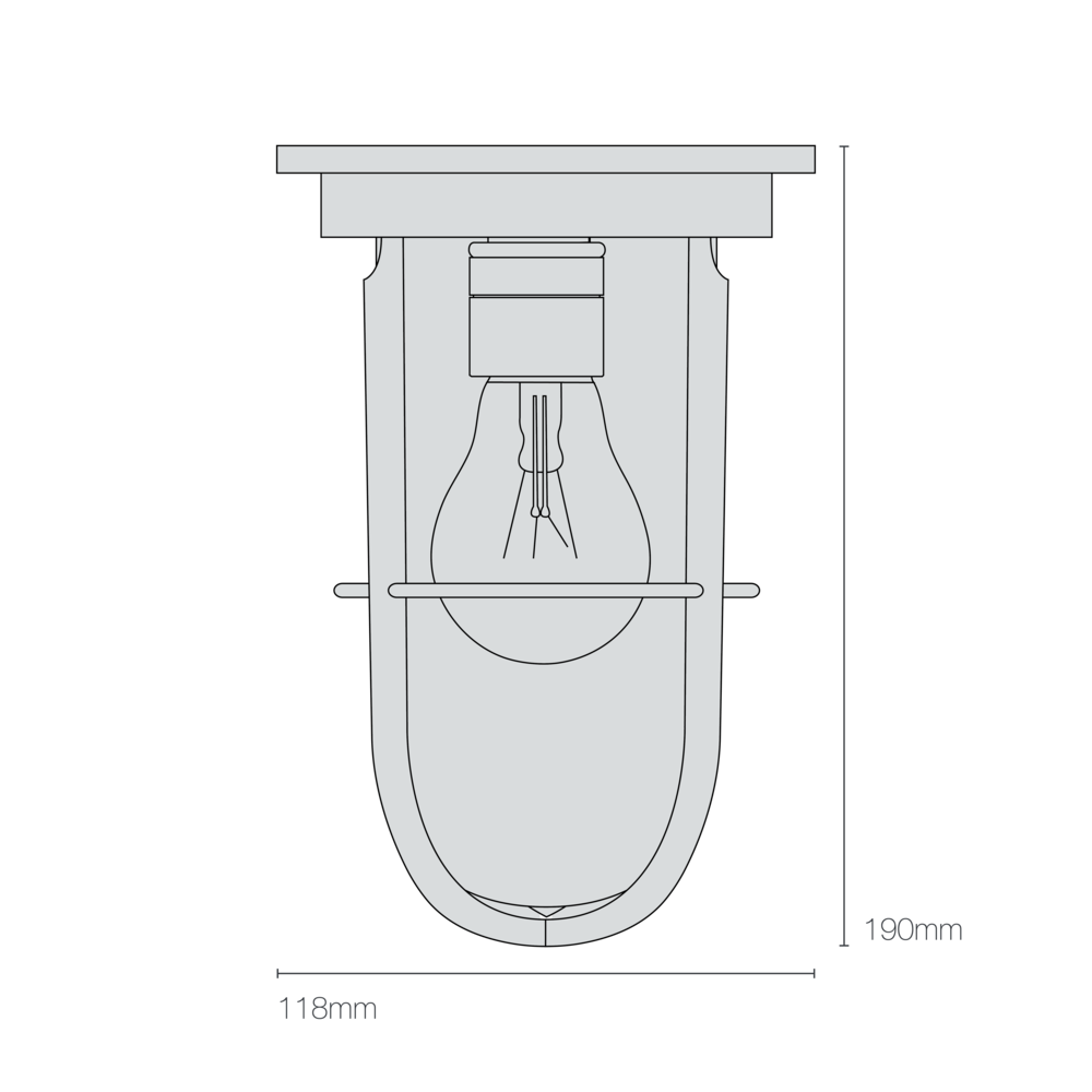 Plafonnier Ship's Companionway