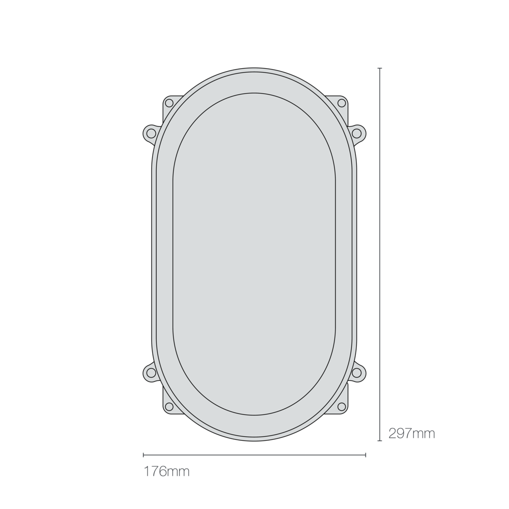 Hublot Rectangulaire 7530