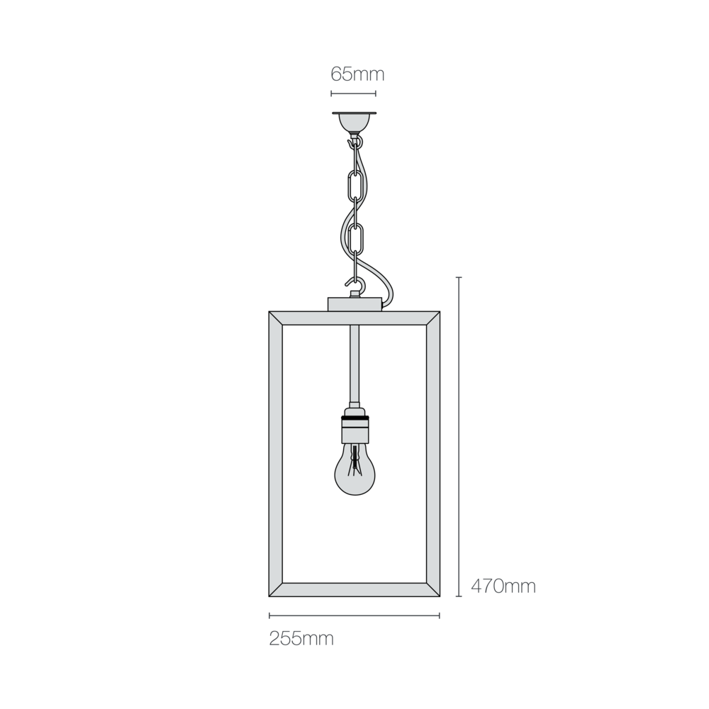 Suspension Square Extérieur 7638