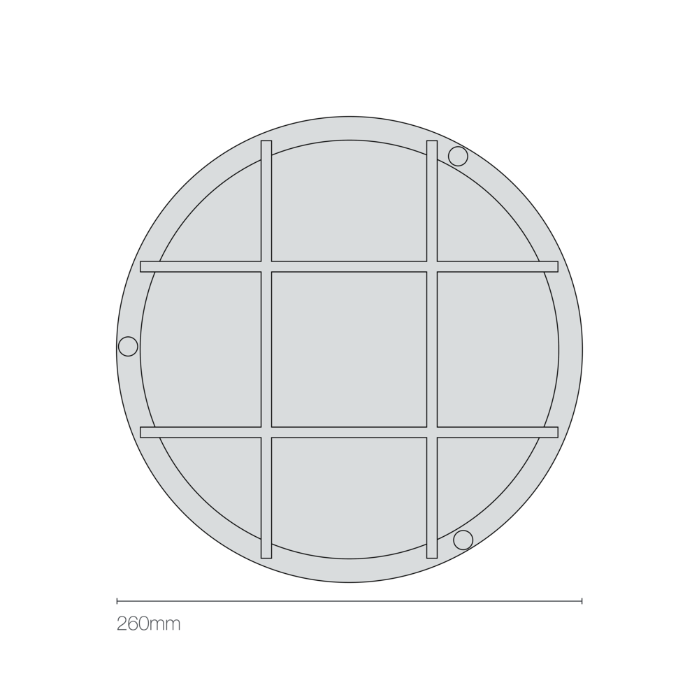 Hublot en Aluminium 8138