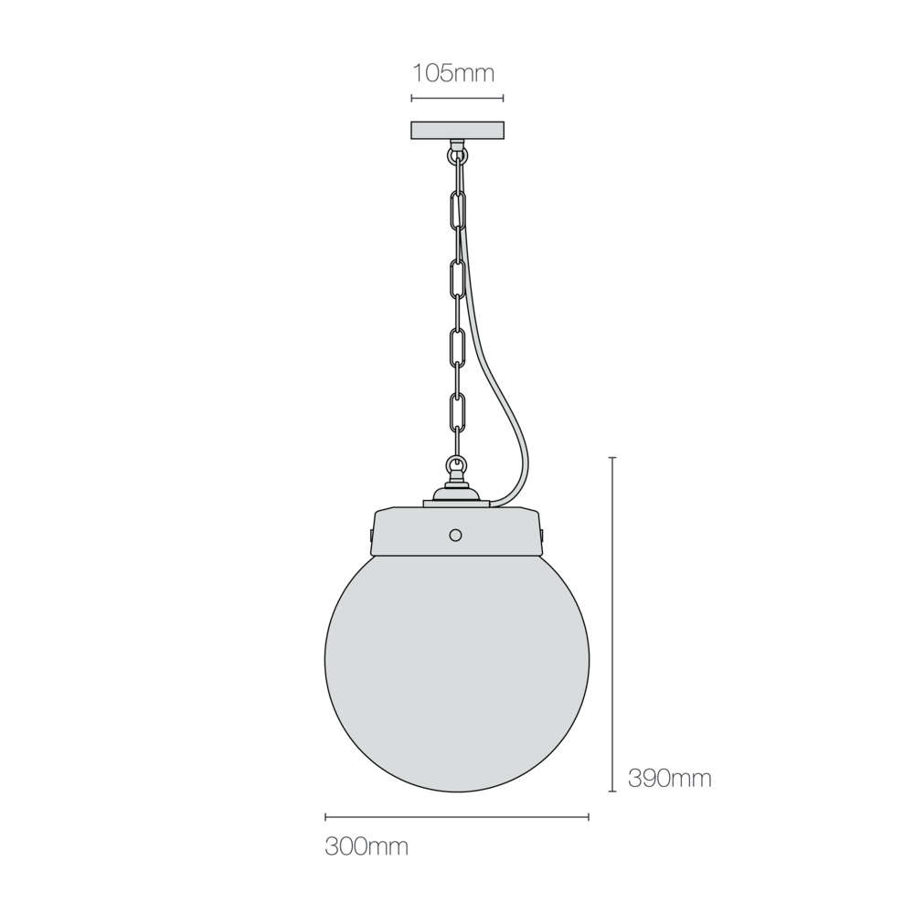 Suspension Hampton, Taille 2