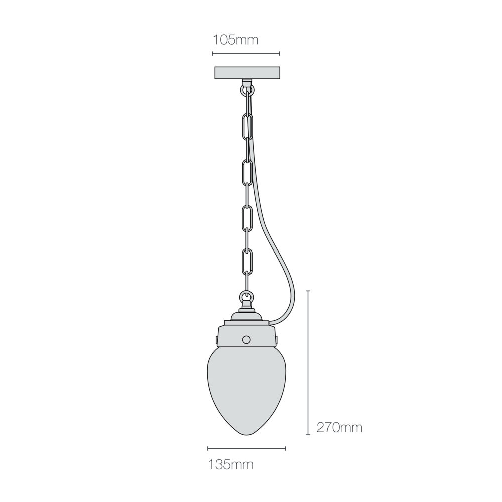 Suspension Pine, Taille 1