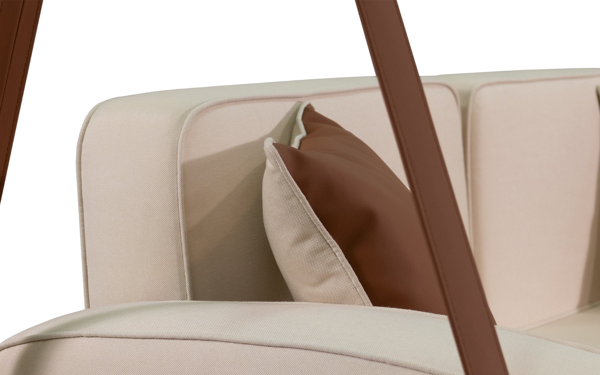 Siège suspendu Fable 2 places