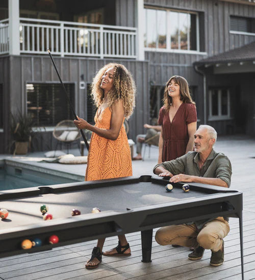 Ensemble Hyphen : Billard In & Outdoor + Housse de Protection avec Pop-ups
