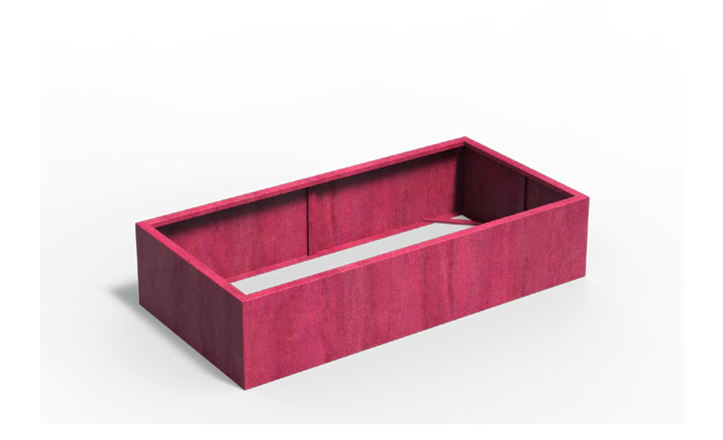 JARDINIERE RECTANGLE SF (sans fond)