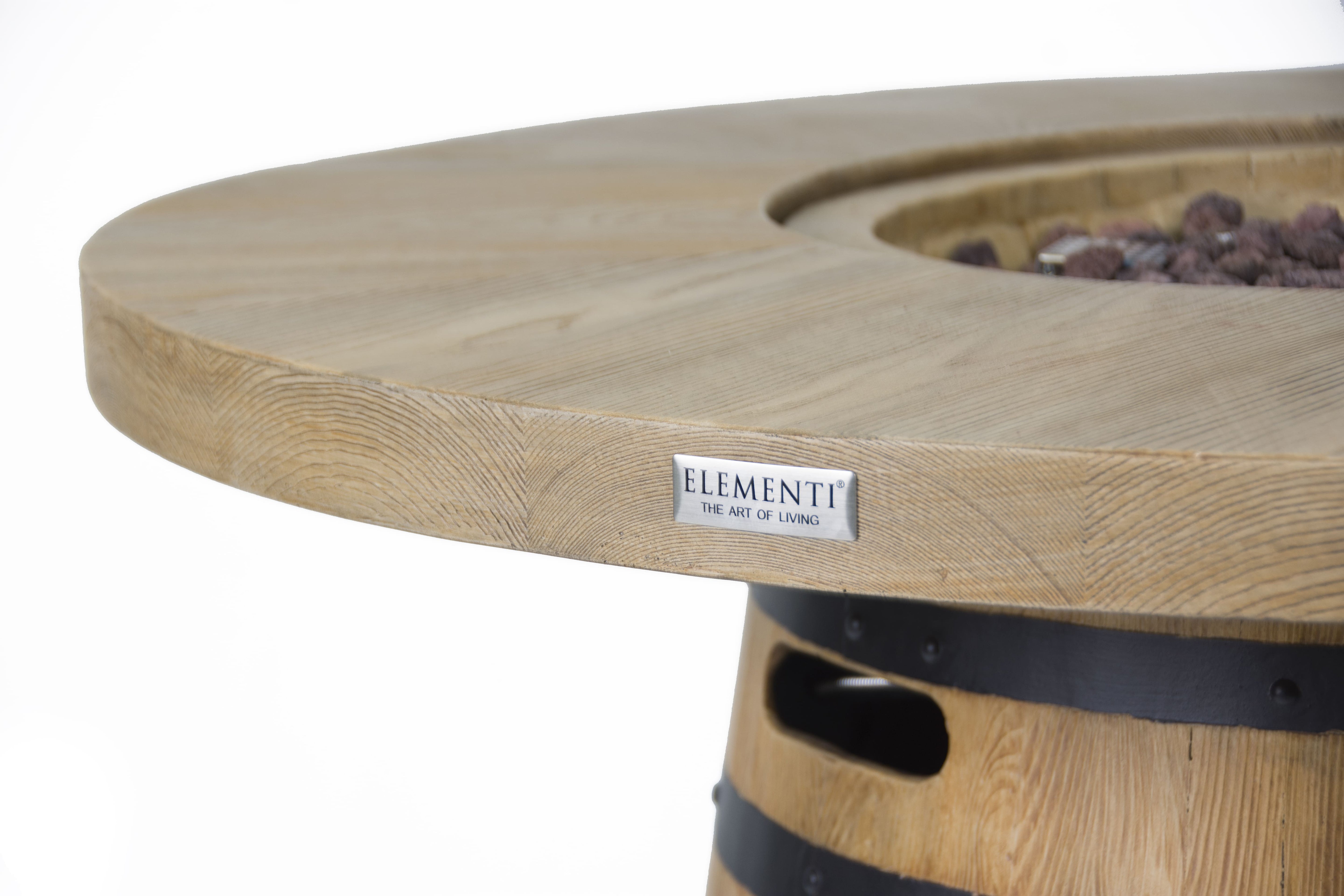 Table de jardin Brasero LAFITE BARREL
