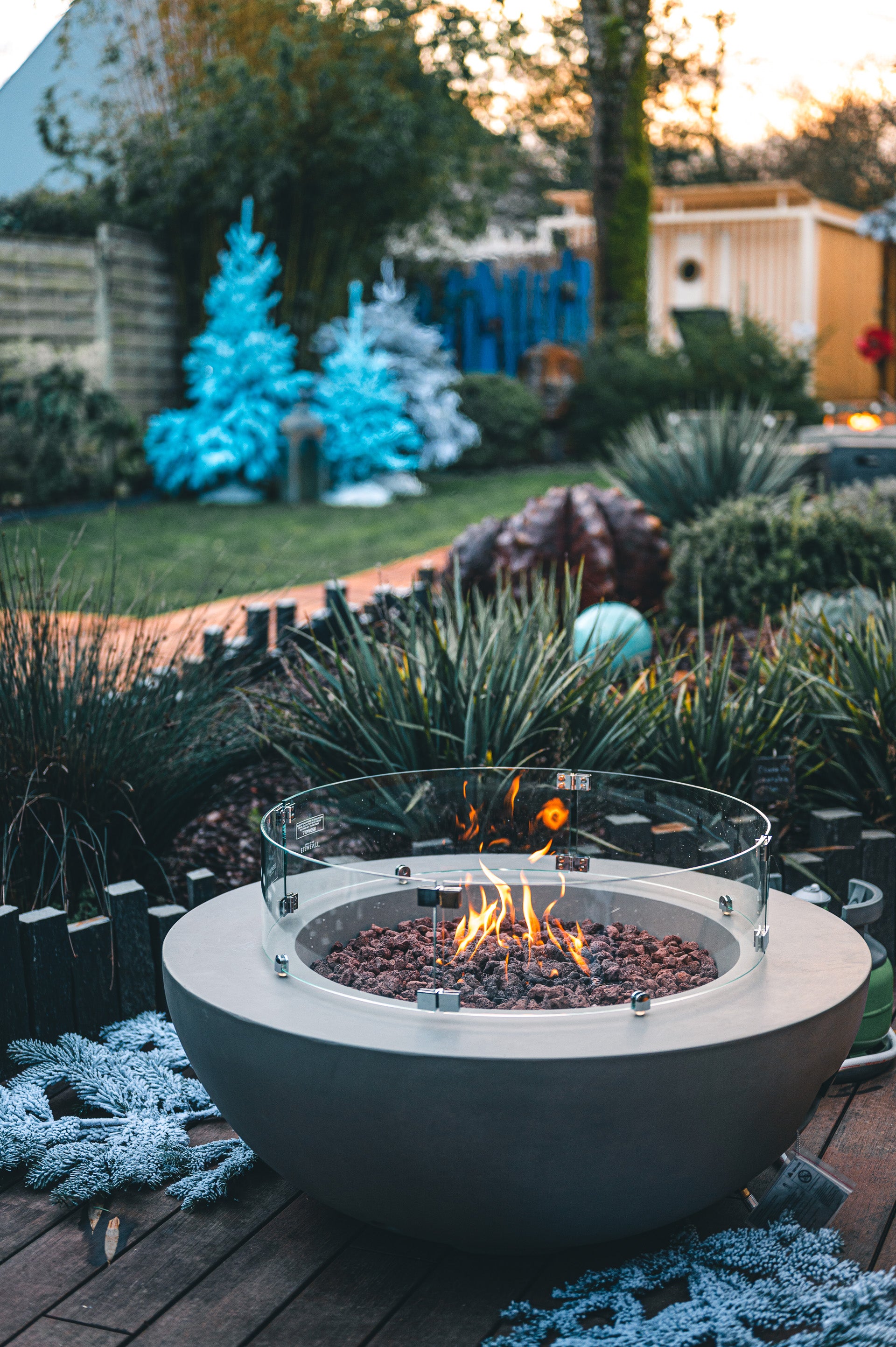 Lunar Bowl Brazier Table
