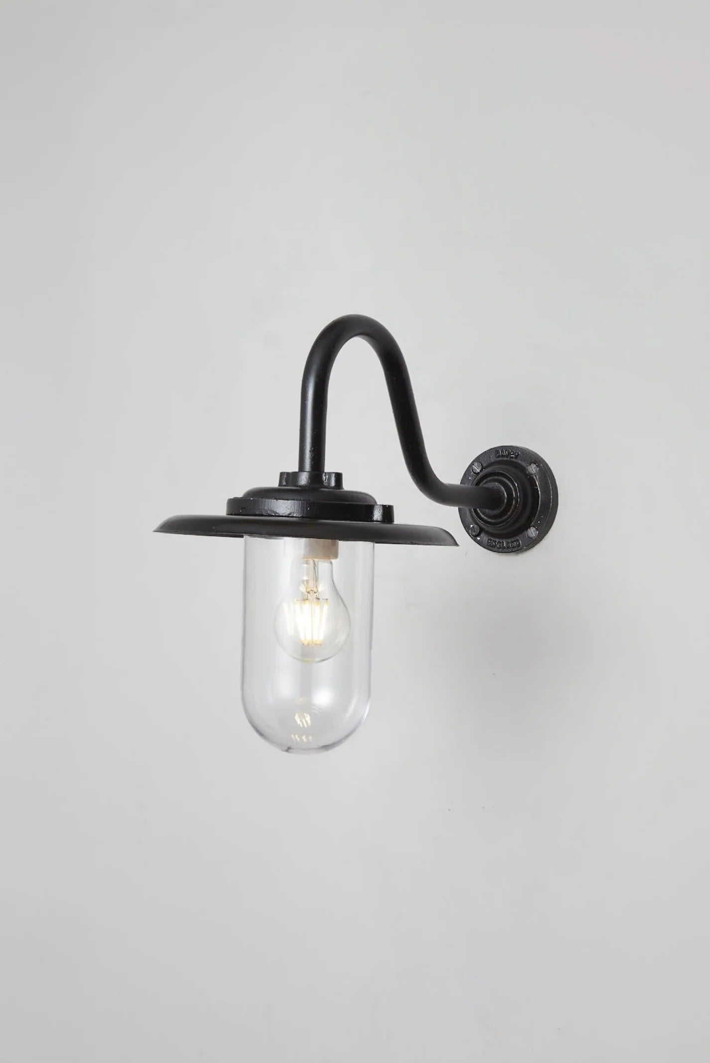 Applique coudée d'extérieure, 100W, Col de cygne 7677