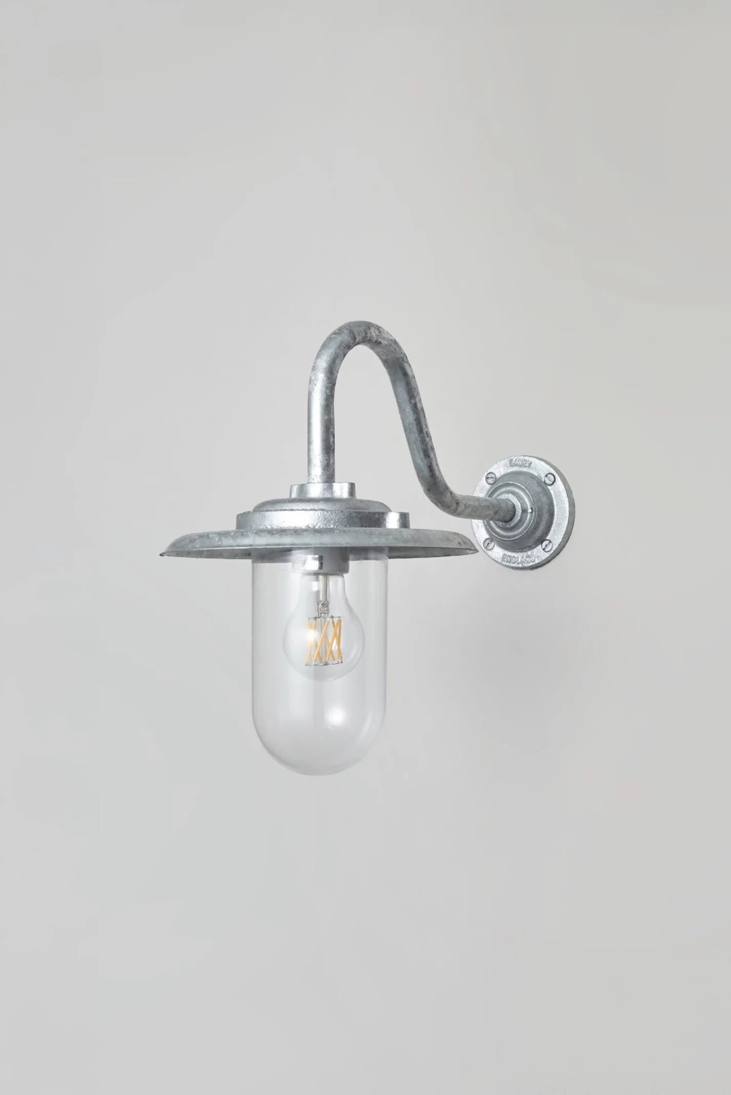 Applique coudée d'extérieure, 100W, Col de cygne 7677