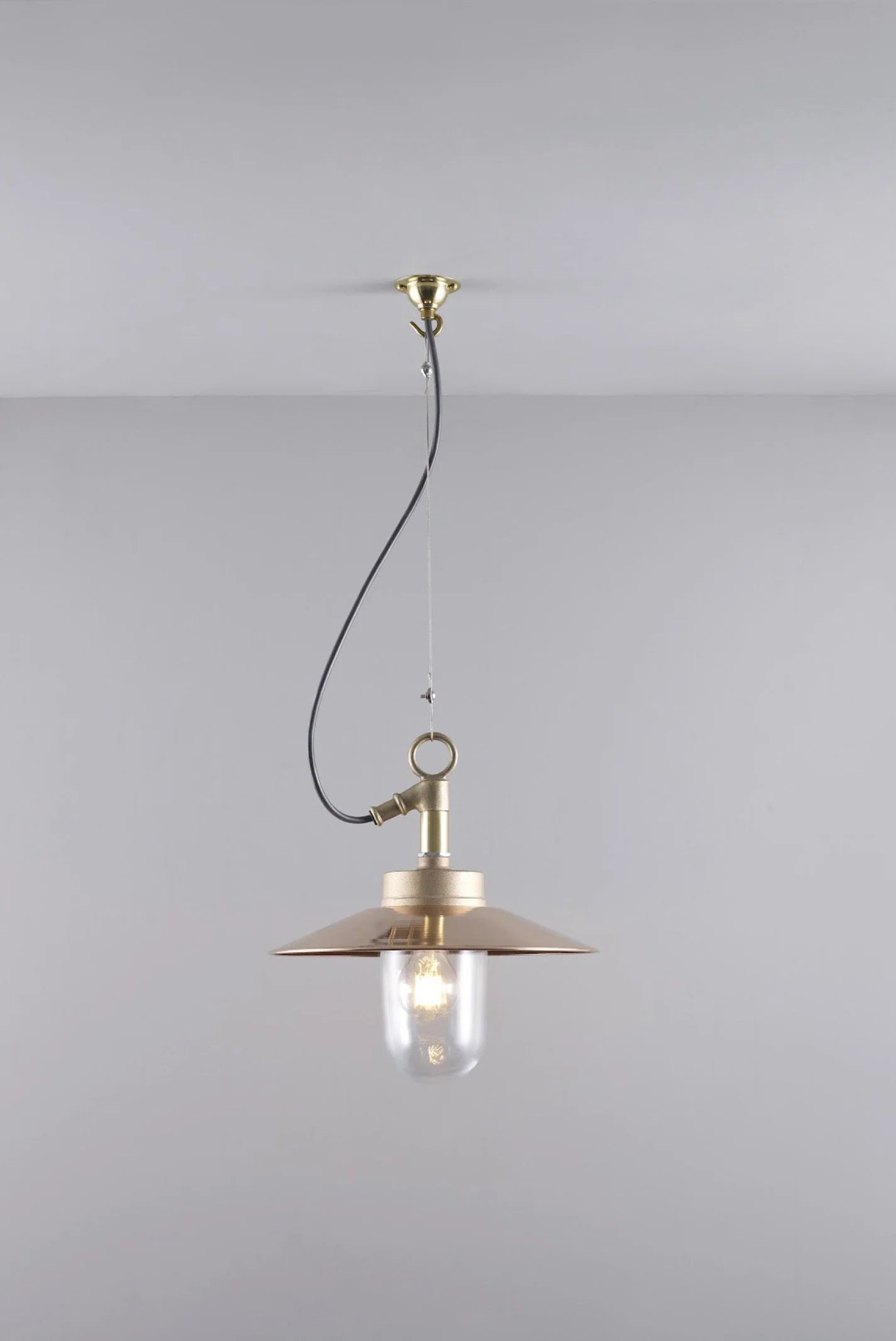 Suspension Well Glass avec réflecteur 7680 IP44