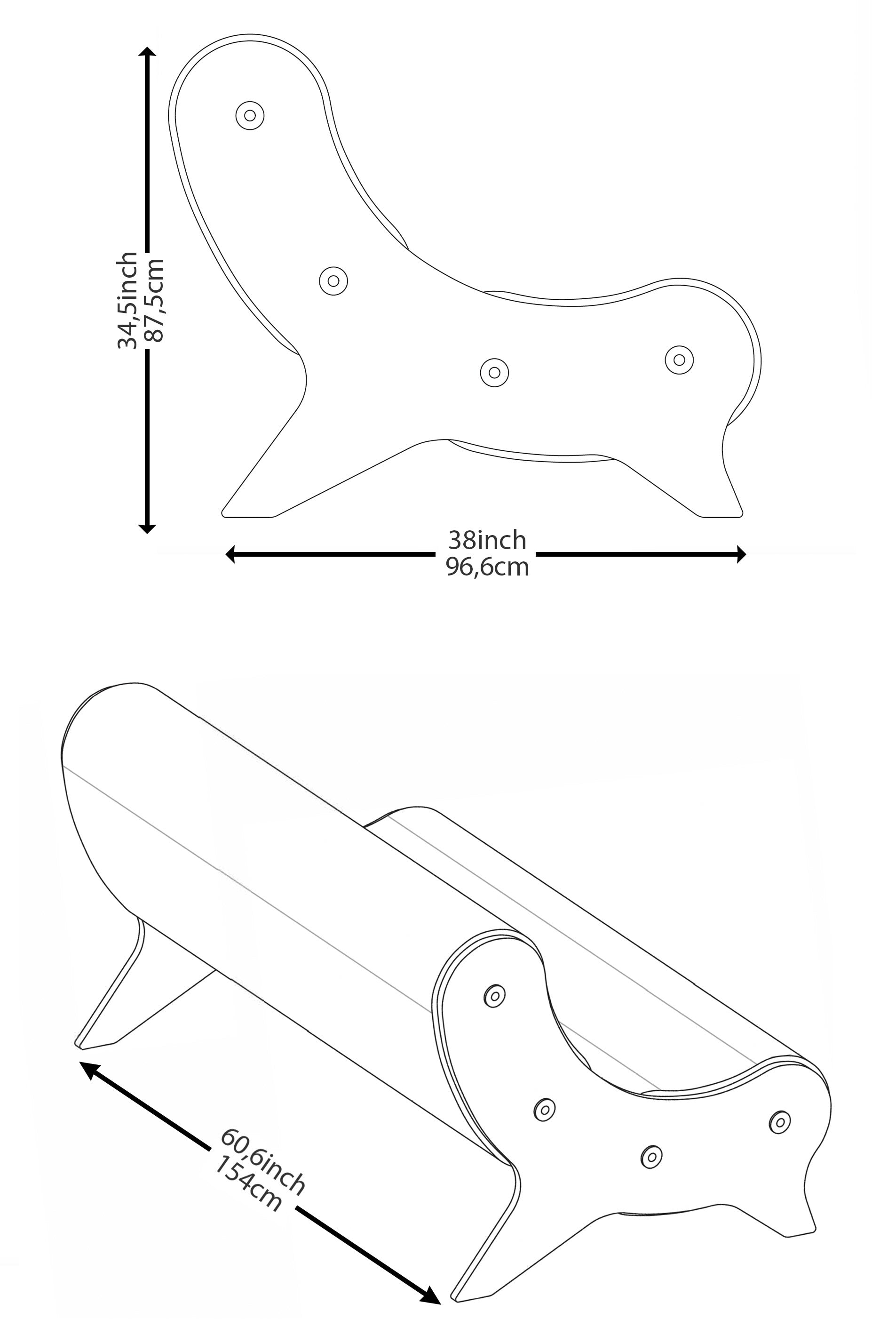 Canapé design MW06 – Parois en PMMA coulé bronze, assise en mousse alvéolaire