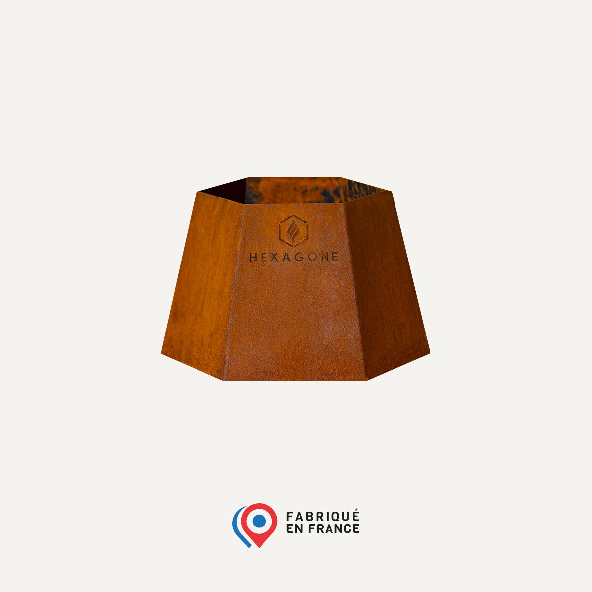 Pied bas Agape Corten