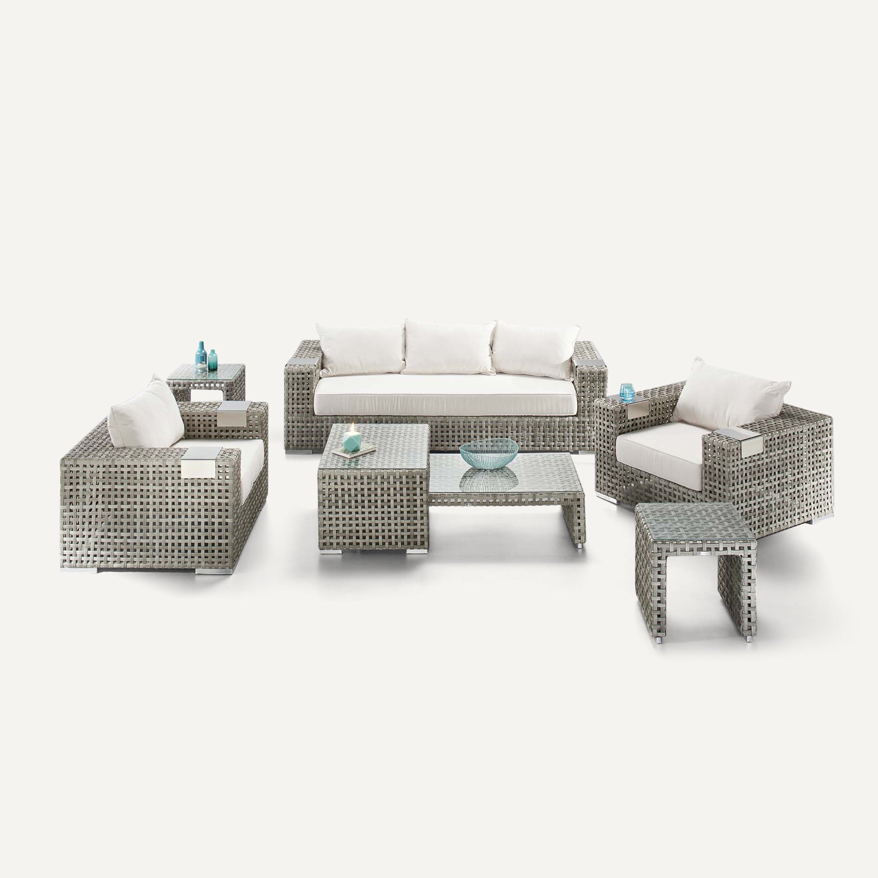 Salon Modulable pour jardin ou terrasse-1