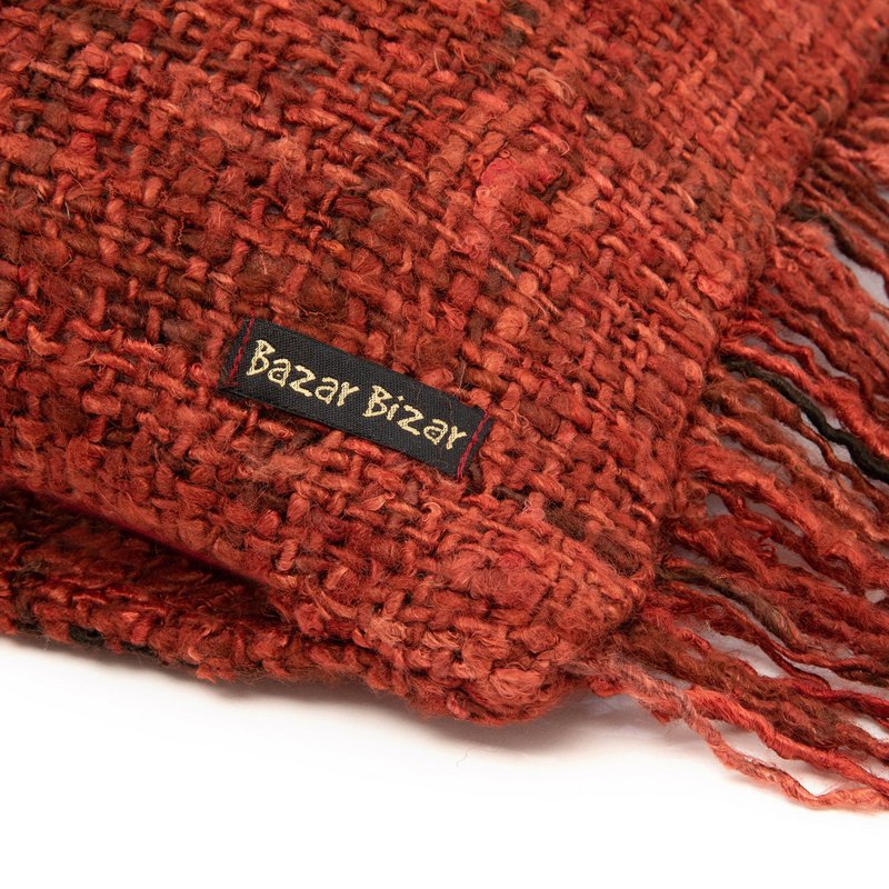 Housse OH MY GEE rouge cerise 30 × 50 – vue 5 – Bazar Bizar