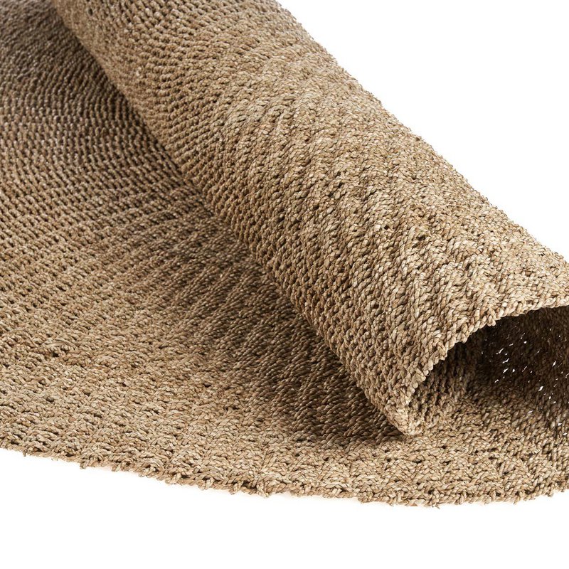 Tapis rond SIZALI 200 cm – vue 3 – Bazar Bizar