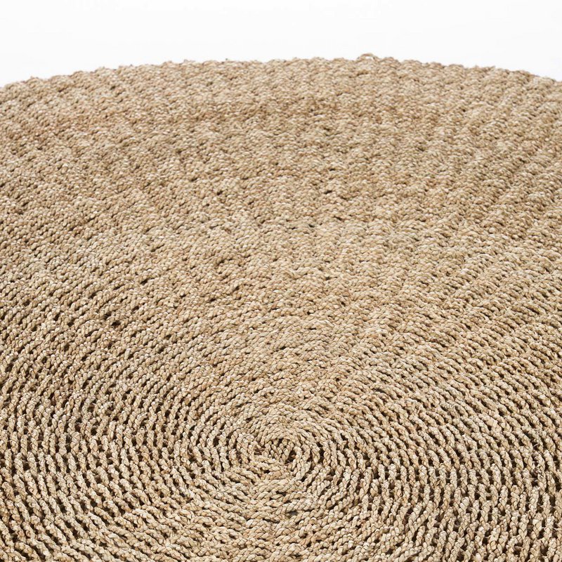 Tapis rond SIZALI 200 cm – vue 4 – Bazar Bizar