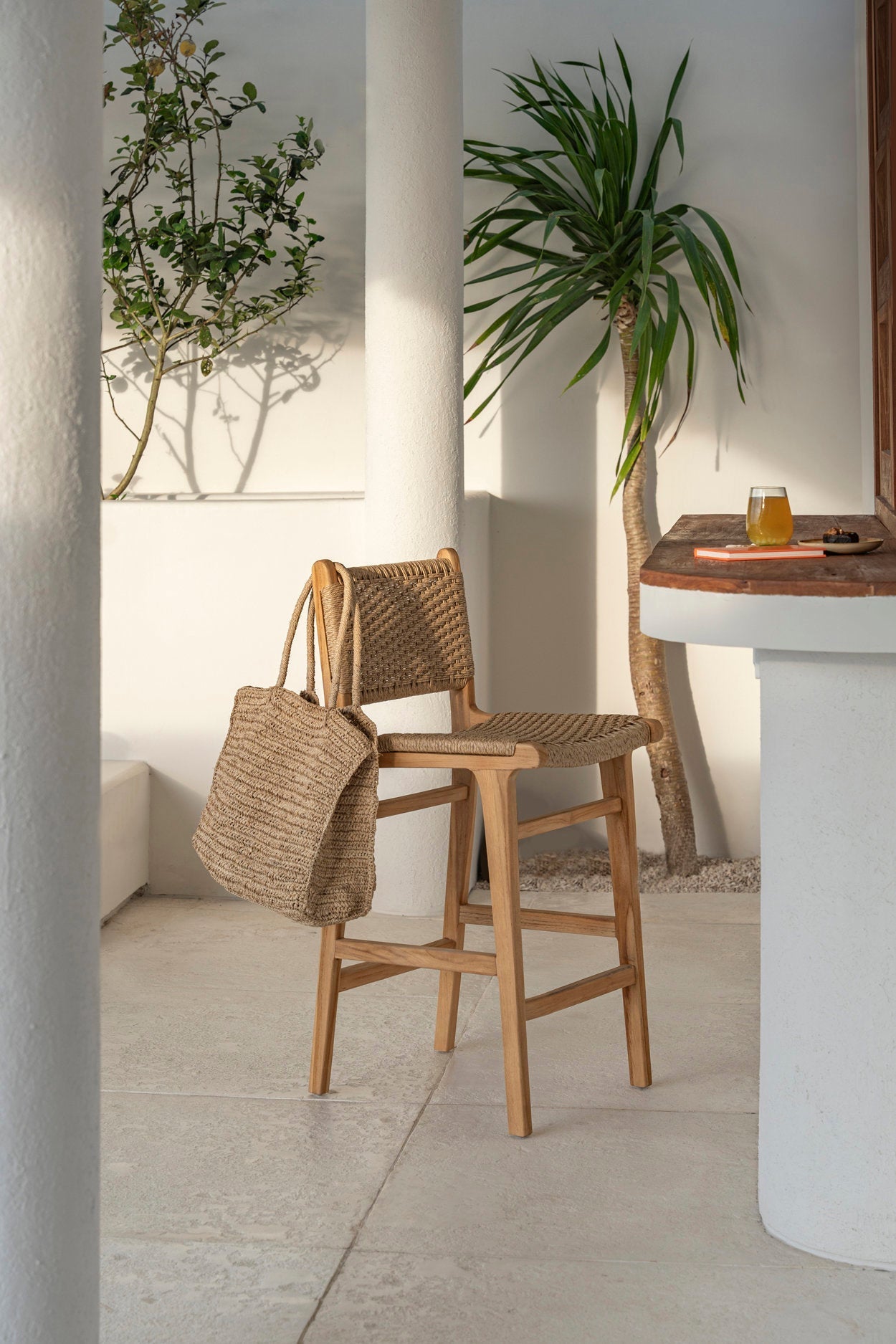 Tabouret MENO extérieur – vue complémentaire – Bazar Bizar