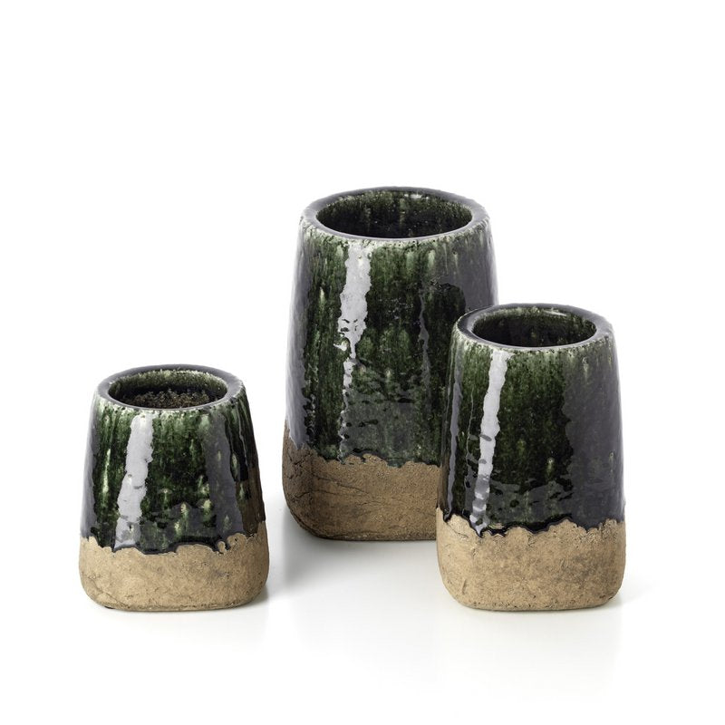 Jardinière conique MOSS taille L – vue 5 – Bazar Bizar