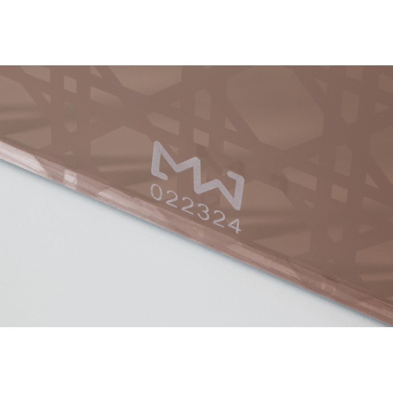 Canapé design MW02 "Cannage" – Parois en PMMA coulé, assise en mousse