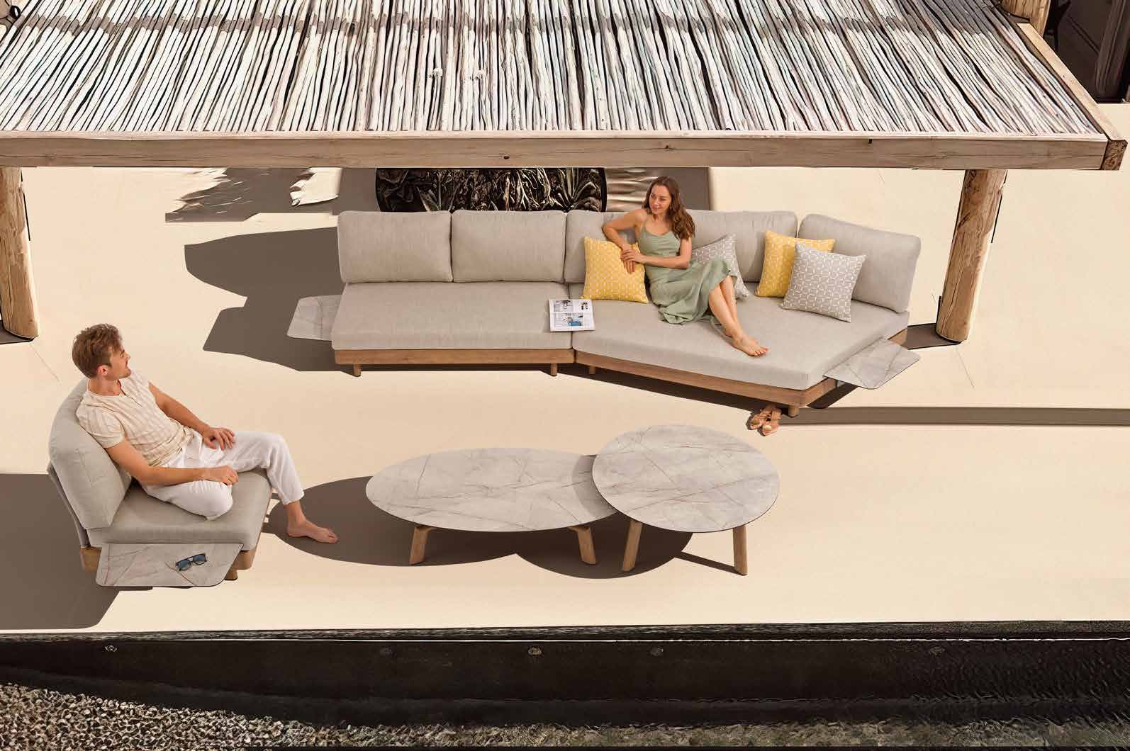 Collection LOUNGE COUTURE Jardin sur une terrasse