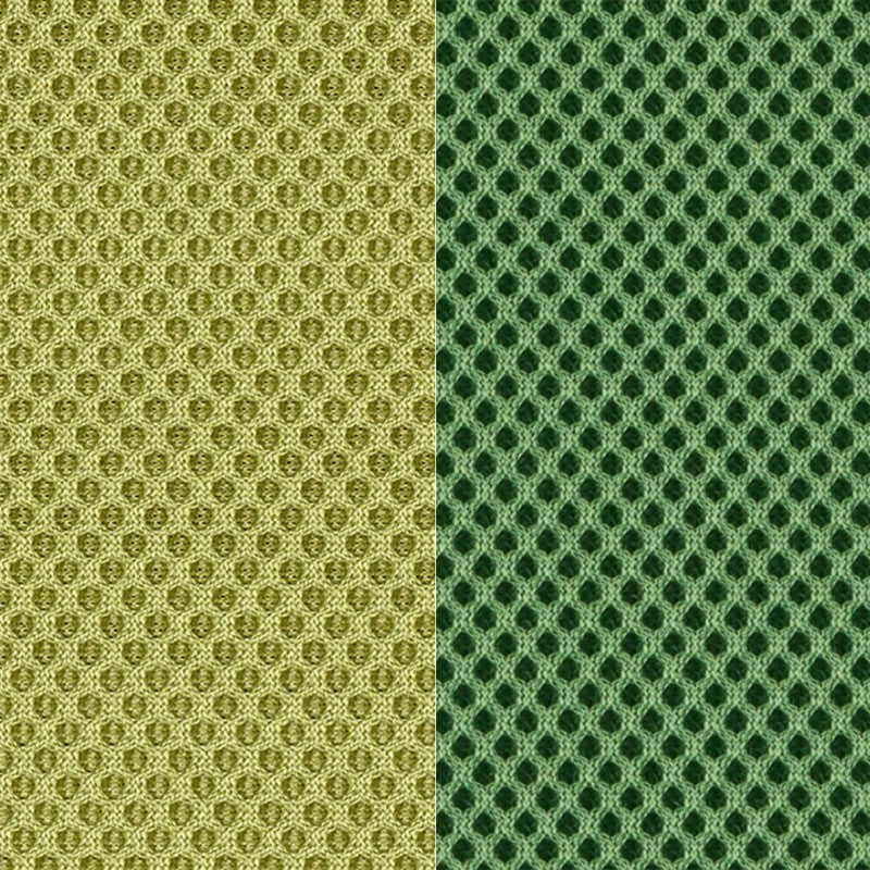 Ensemble MW06 Fauteuil vert et olive et pouf design olive – parois en PMMA coulé, assise en mousse alvéolaire