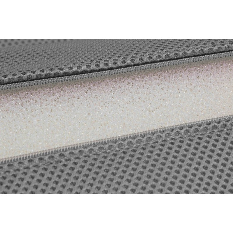 Fauteuil design MW02 – Parois en PMMA coulé, assise en mousse alvéolaire et tissu 3D