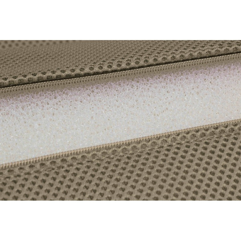 Fauteuil design MW02 – Parois en PMMA coulé, assise en mousse alvéolaire et tissu 3D