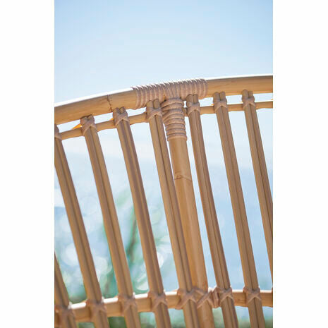 Olympia Nest Outdoor Sofa Natural Hand Painted