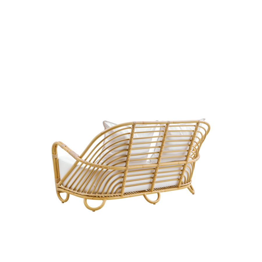 CANAPE CHARLOTTENBORG 2 PLACES AVEC COUSSIN D'ASSISE ET DOSSIER