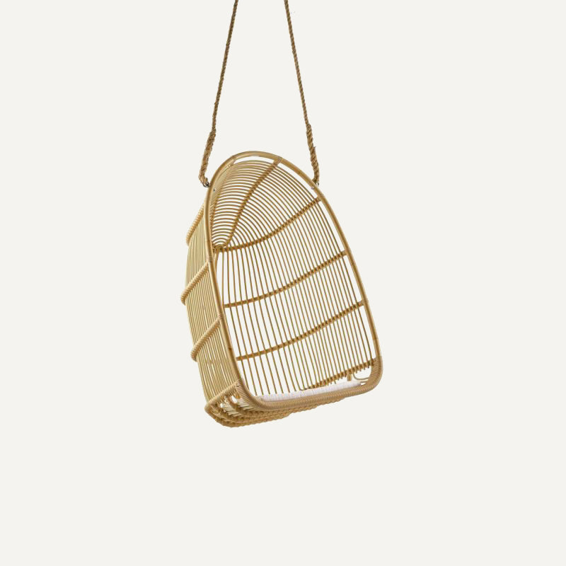 Renoir swing chair with seat cushion
