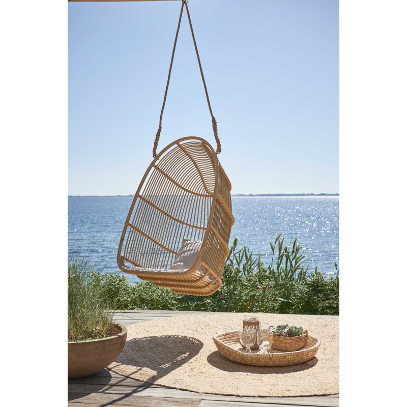 Renoir swing chair with seat cushion