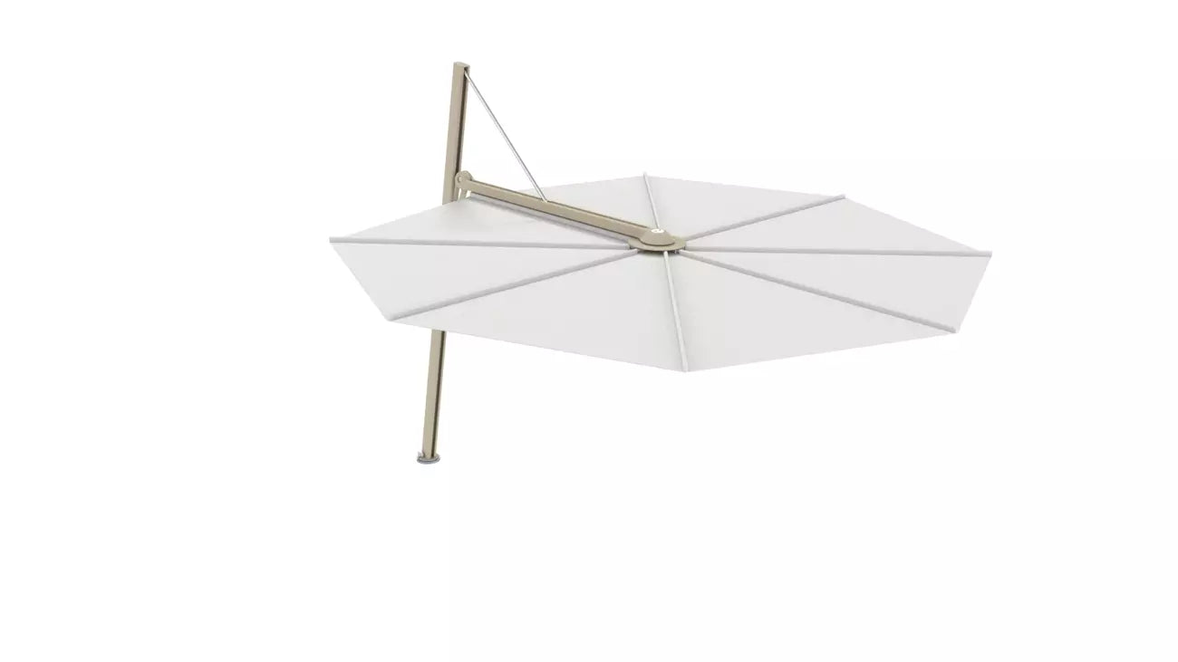 Versa UX Latte round parasol 3.5 m with canvas