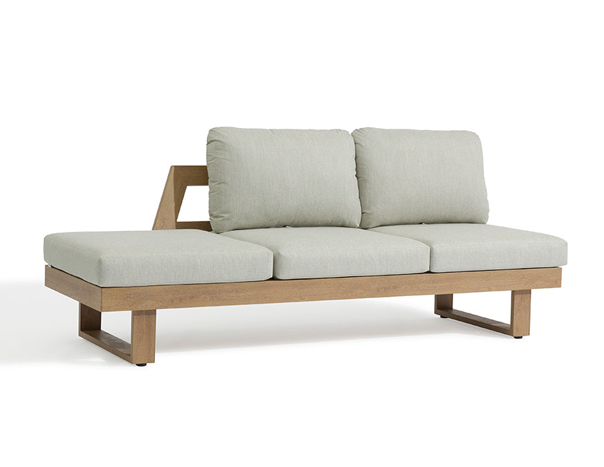 Canapé WINGS ALU Oak – configuration canapé