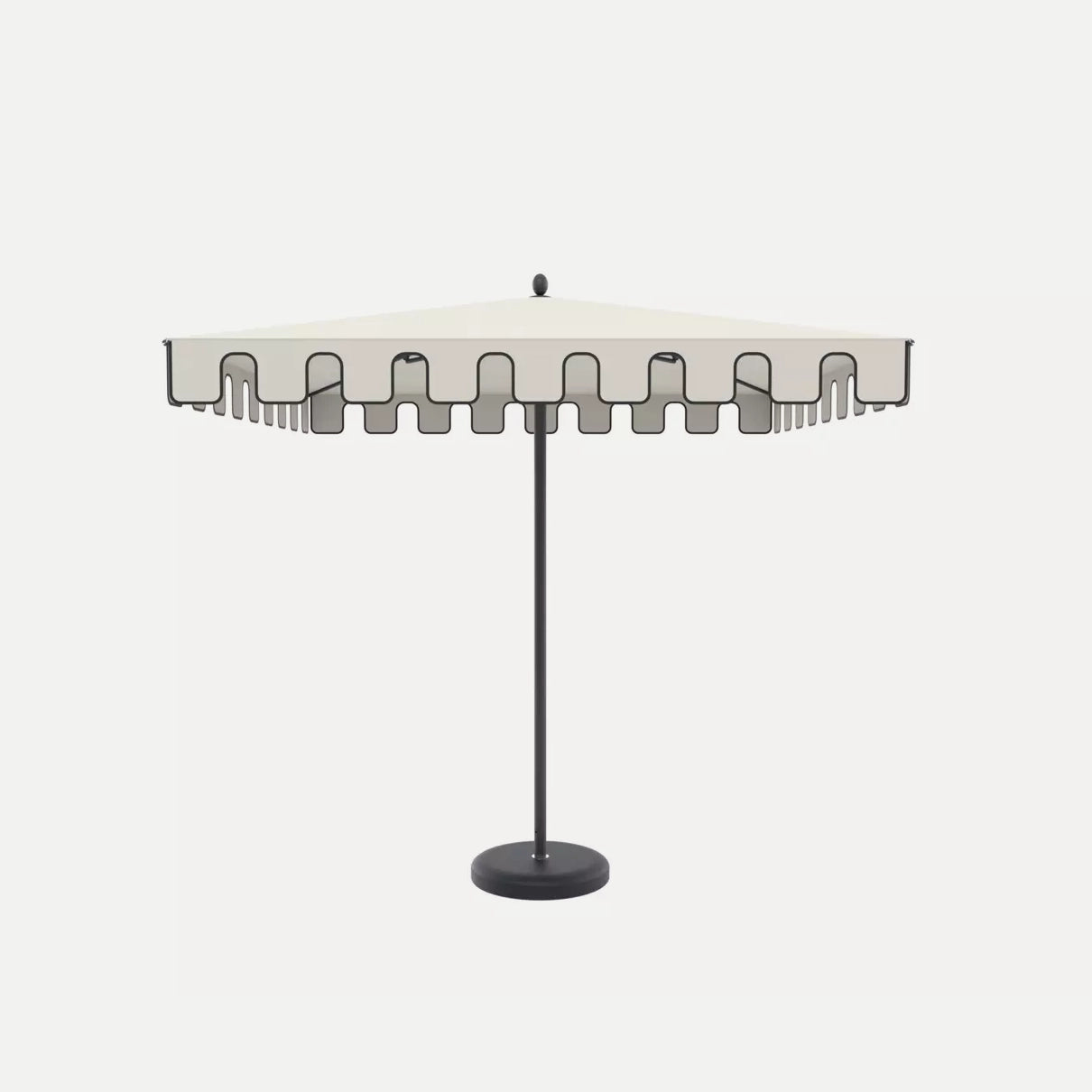 Nata UX Nostalgic Roman parasol with square central pole