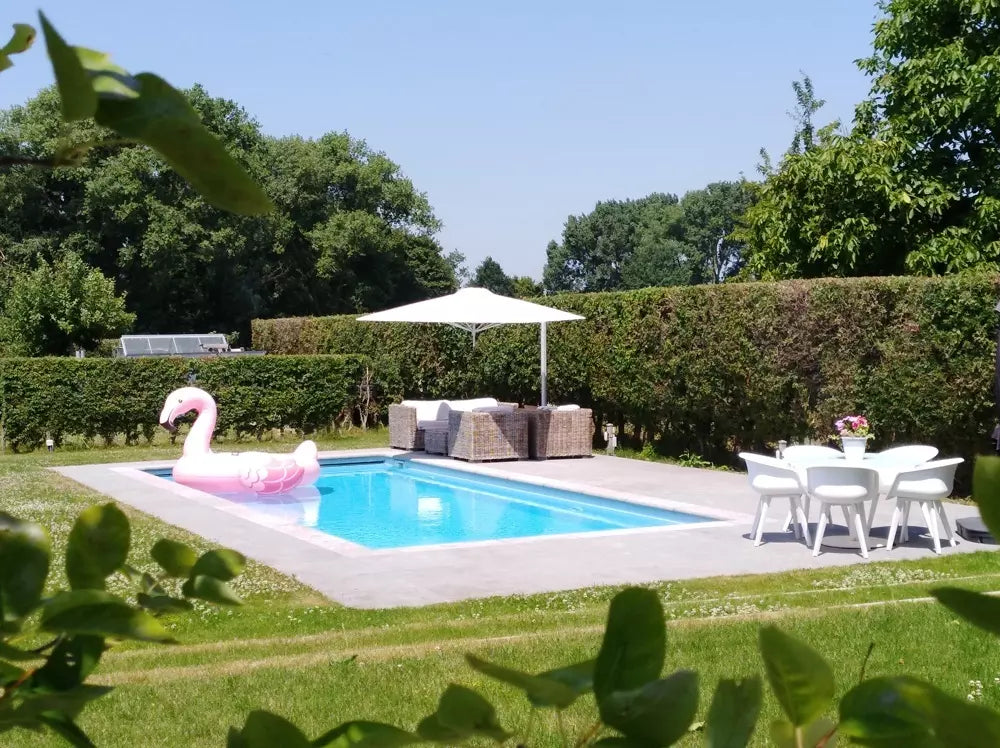Paraflex Mono offset square parasol 2 m