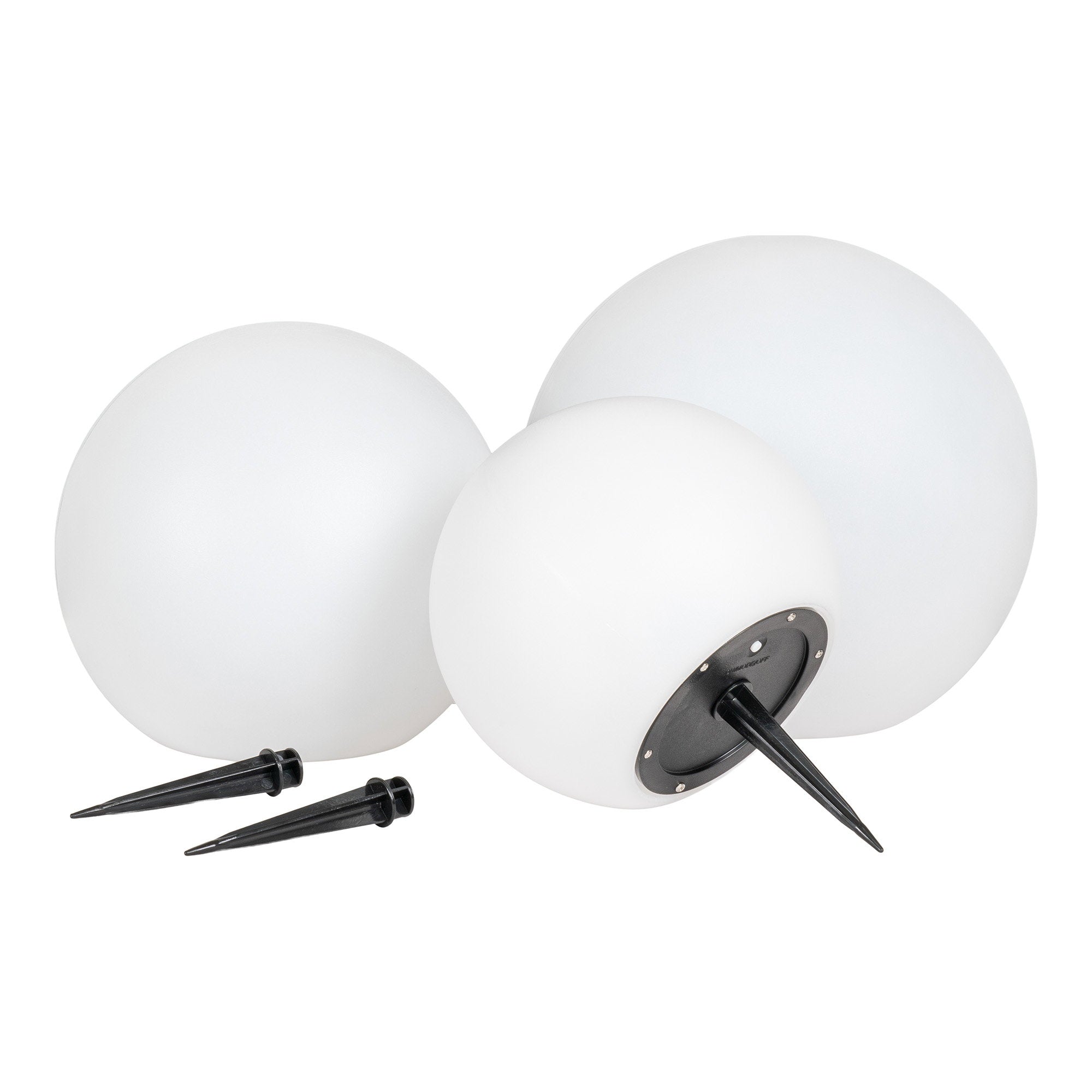 Lot de 3 lampes LIFTON solaires rechargeables IP44 – vue principale